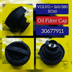 Oil Filter Housing Cap 30677911 Compatible With VOLVO S60 & S80 & XC60