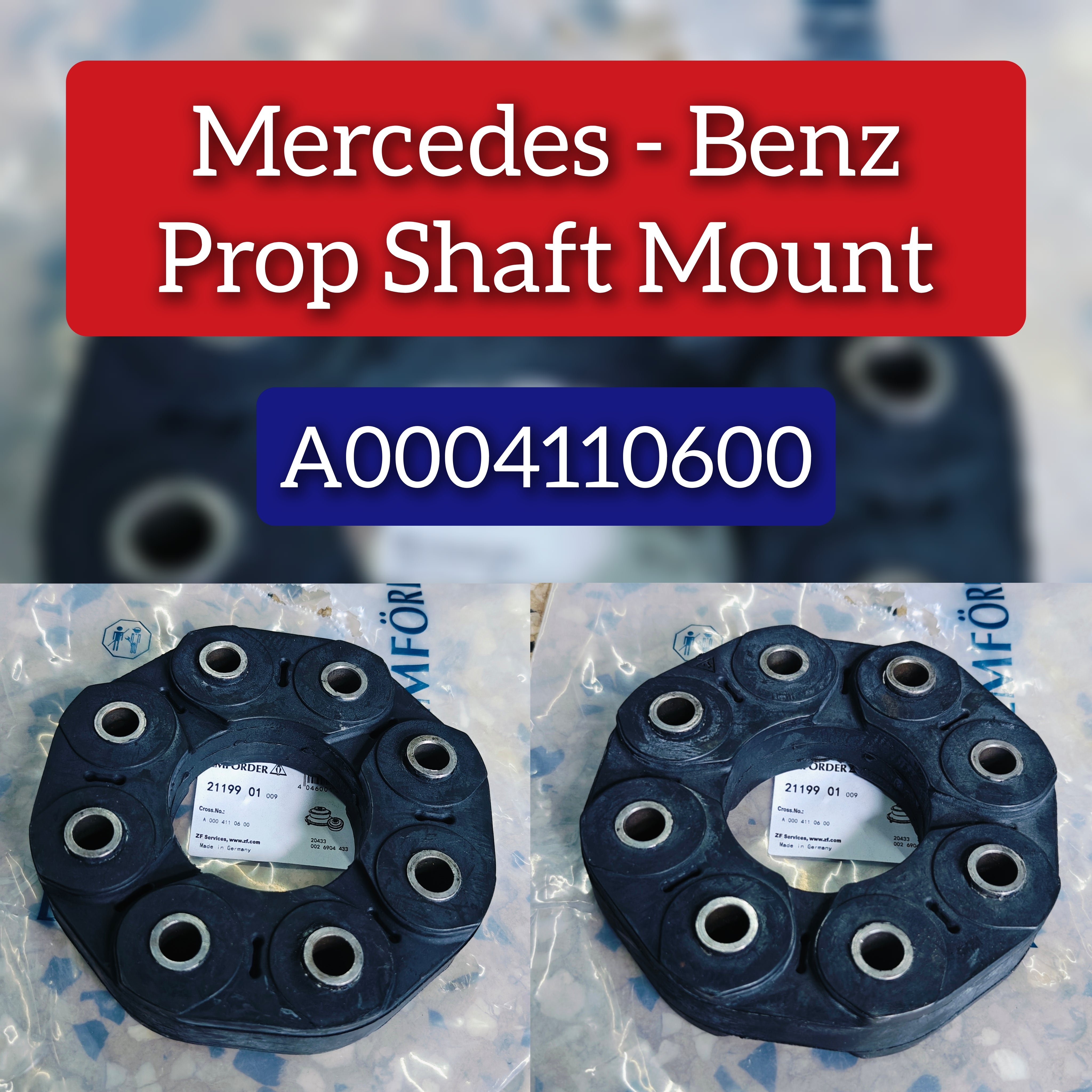Front/Rear  Drive Shaft Flex Joint A0004110600 Compatible With MERCEDES-BENZ C-CLASS W204 W205 & CLS C218 C219 & E-CLASS W211 W212 & S-CLASS W221