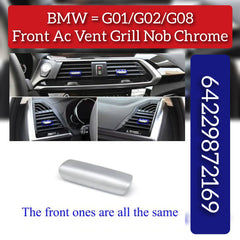 Front ac vent grille tab clip 64229872169 64229384395 64229363444 Compatible with BMW For X3 X4 G01 G08 F97 G02 F98