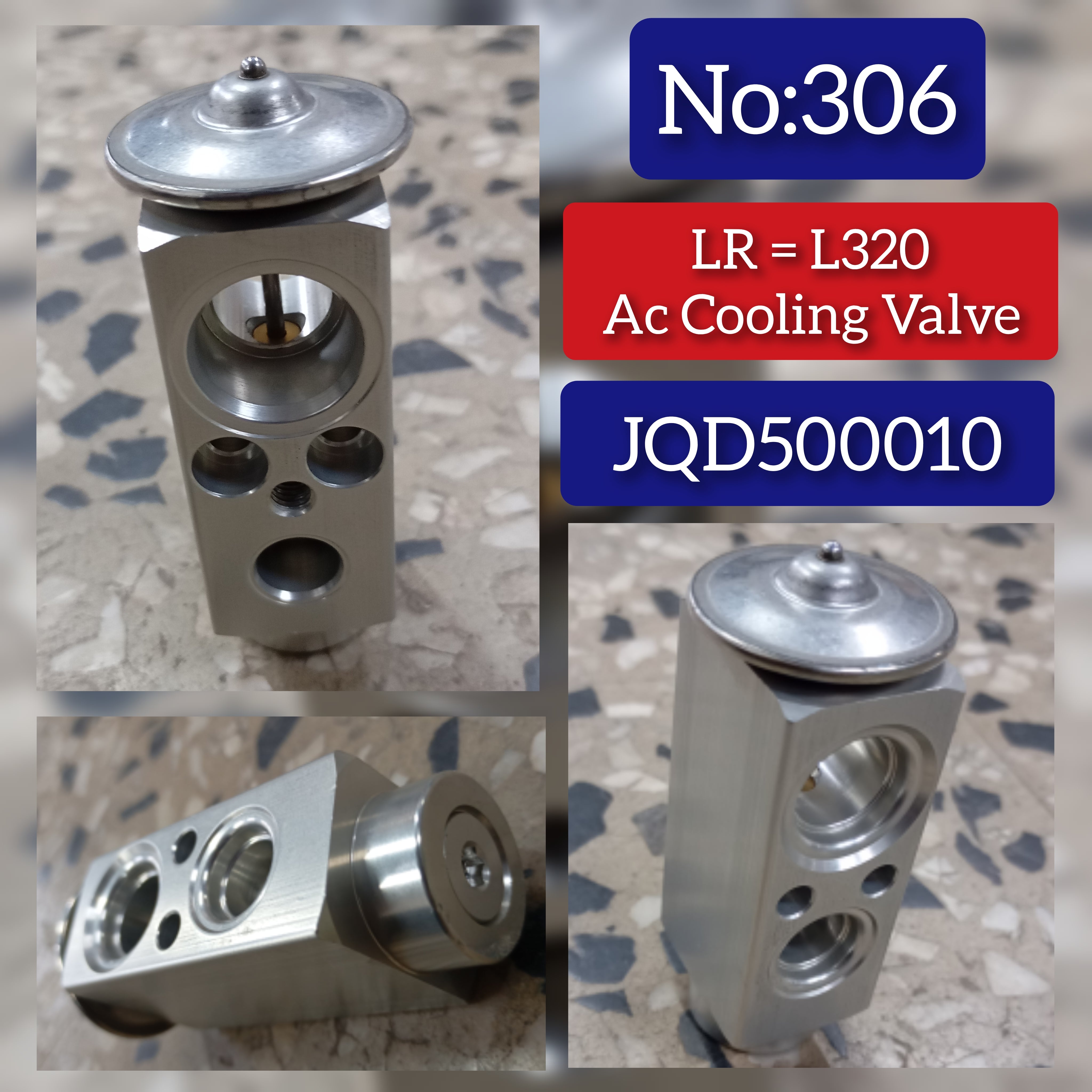 Air Conditioner Expansion Valve JQD500010 Compatible With LAND ROVER DISCOVERY IV (L319) | LR4 RANGE ROVER SPORT I (L320)