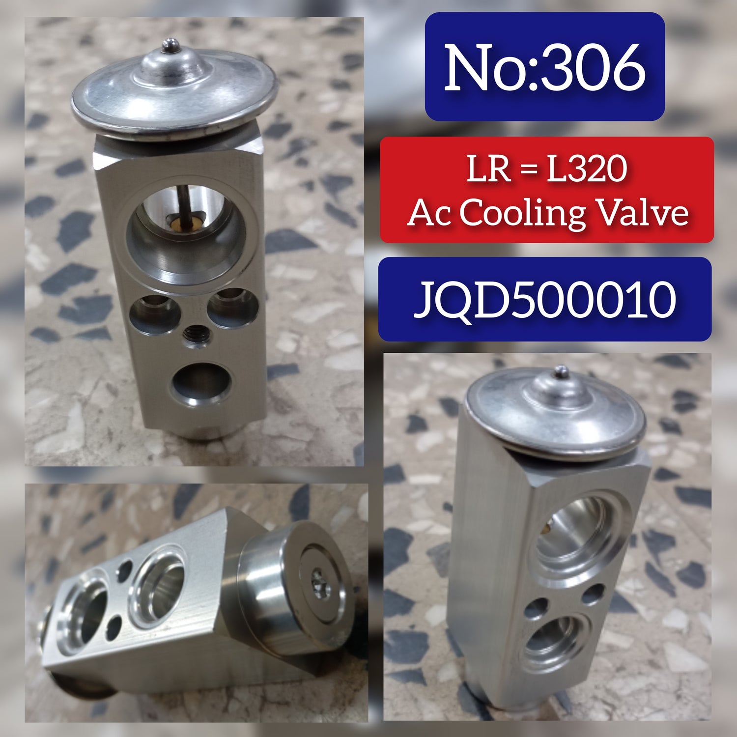 Air Conditioner Expansion Valve JQD500010 5H2219849AA Compatible With LAND ROVER DISCOVERY IV (L319) | LR4 RANGE ROVER SPORT I (L320)
