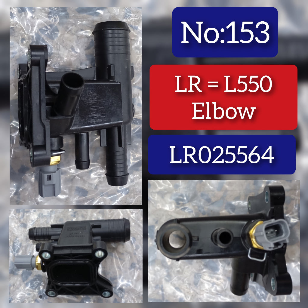 Elbow (Thermostat) LR025564 LR038758 Compatible With LAND ROVER &DISCOVERY SPORT (L550) Tag No.153