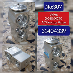 AC Cooling Expansion Valve 31404339 Compatible With VOLVO XC60 II (246) & XC90 II (256)