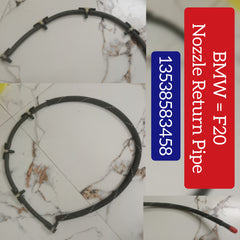 Fuel Return Hose Pipe 13538583458 13538516196 Compatible With BMW 1 (F21) 3 (F30, F80) 3 Gran Turismo (F34) 5 (F10) & MINI MINI COUNTRYMAN (F60)