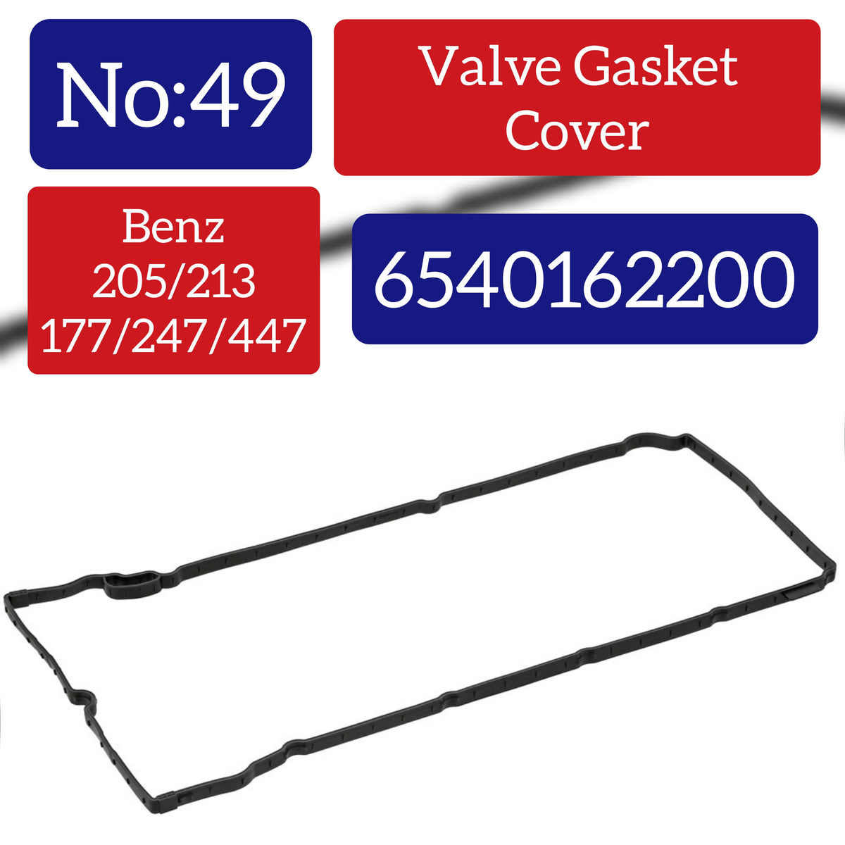 Valve Cover Gasket 6540162200 Compatible With Mercedes Benz W213