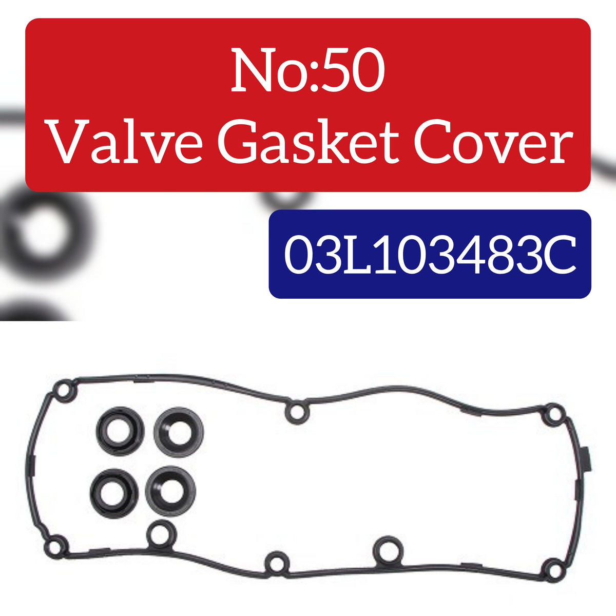 Valve Cover Gasket 03L103483C Compatible With Audi/Skoda/VW
