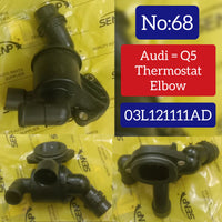 Thermostat 03L121111AD Compatible With Audi (Q5) Tag No.68