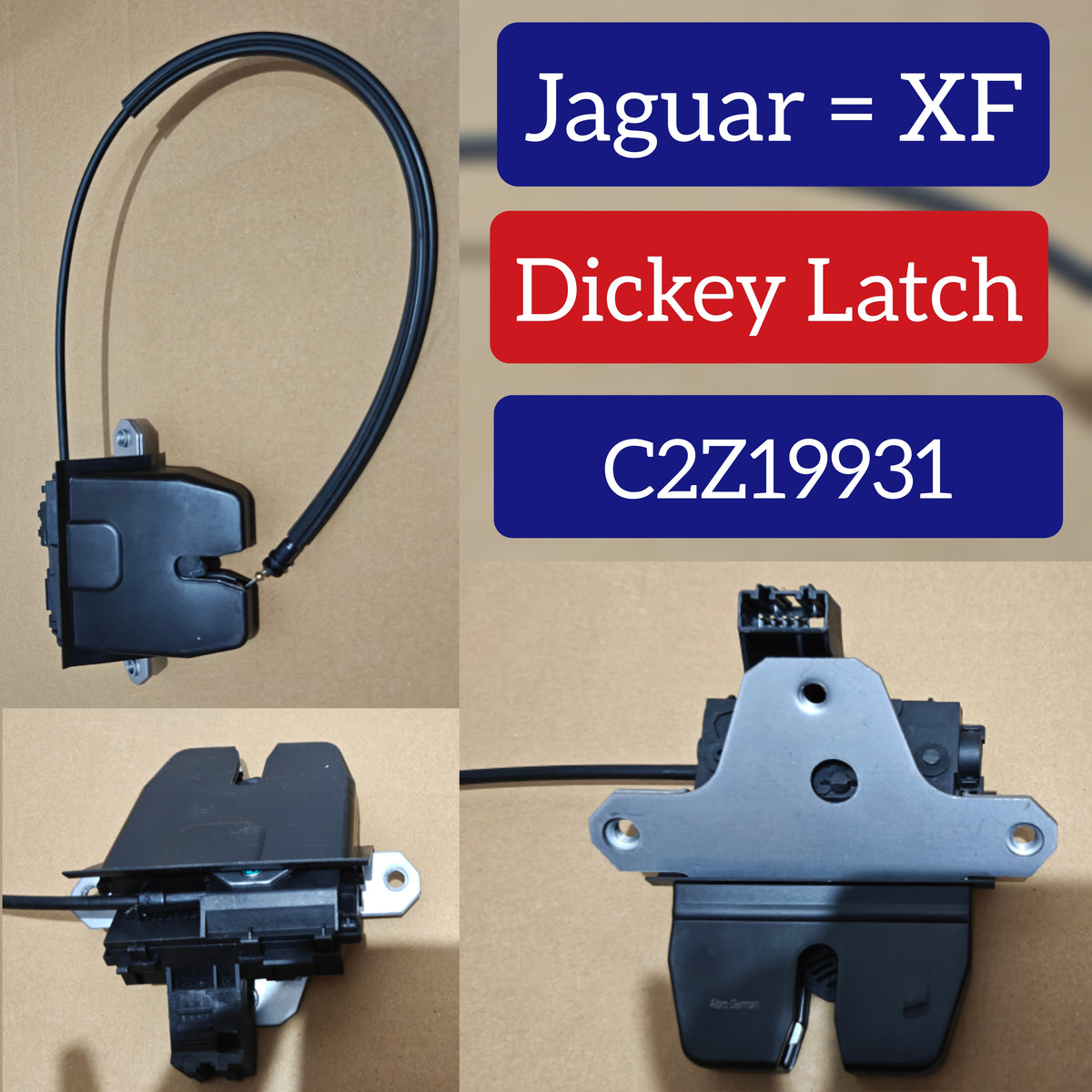 Trunk Lid Door Latch Right C2Z19931 Compatible With Jaguar  XF I (X250)