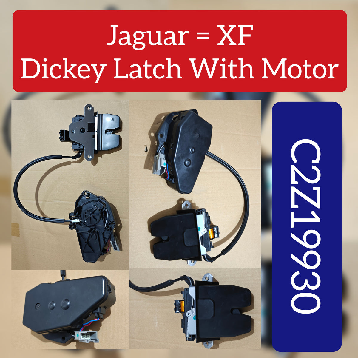Trunk Lid Door Latch Left C2Z19930 Compatible With Jaguar  XF I (X250) (2008-15)