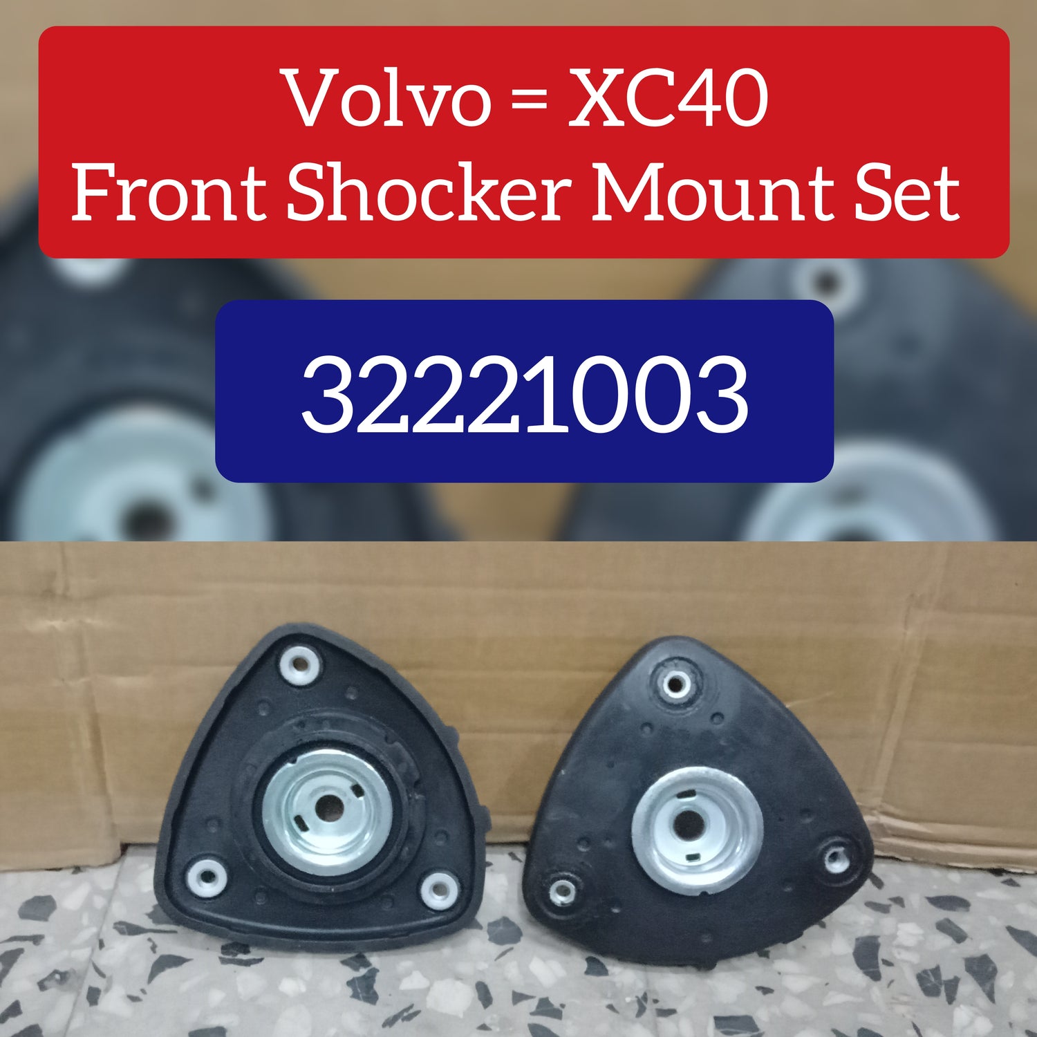 Front Suspension Support Strut Mount 32221003 Compatible With VOLVO XC40 (536)