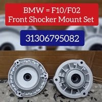 Front Left & Right (Set Of 2) Suspension Strut Mount 31306795081 31306795082 Compatible With  BMW 5 Series F10 & 5 Gran Turismo (F07) &  6 Convertible (F12) & 5 Gran Turismo (F07) & 7  Series (F01, F02, F03, F04)