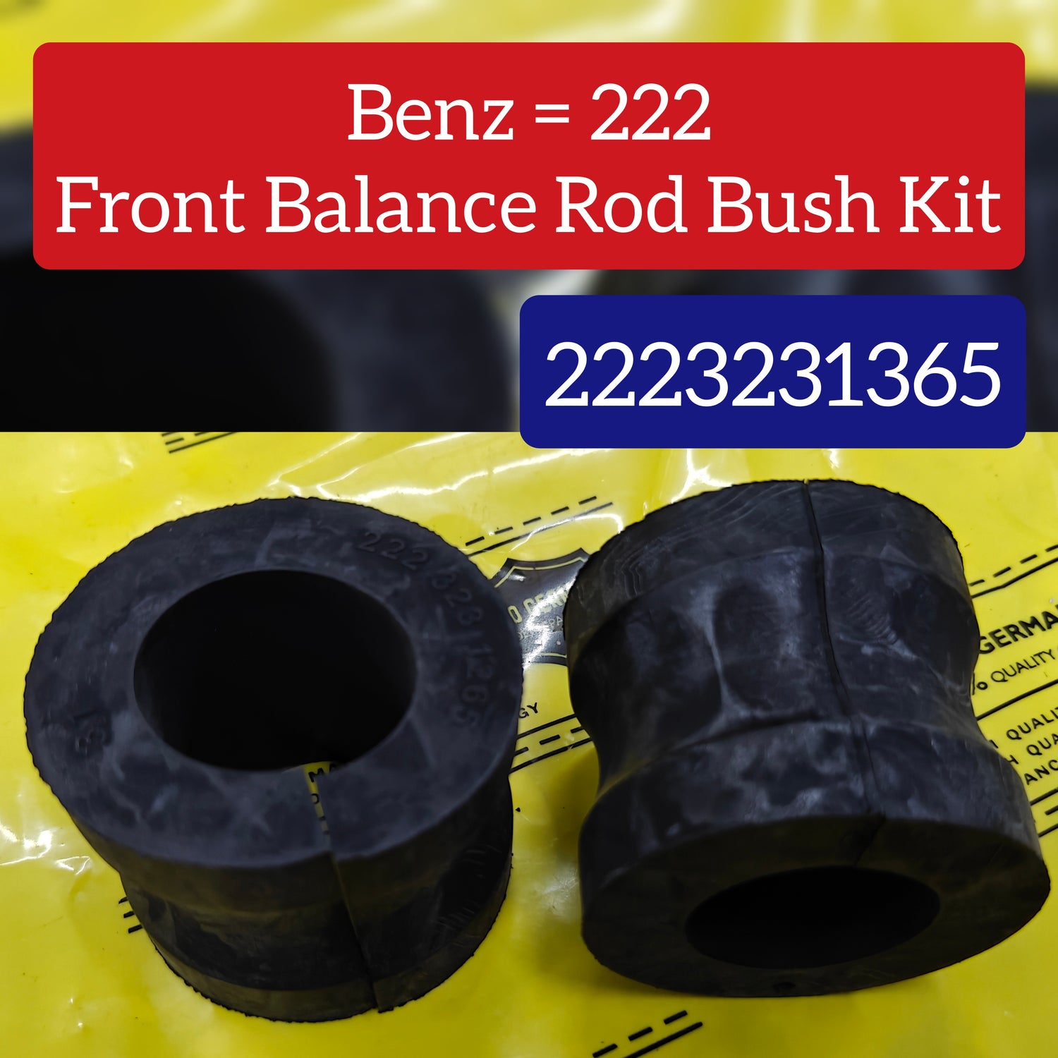 Front Bal Rod Bush 2223231365 A2223231365 Compatible With Mercedes Benz W222