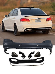 Rear Bumper Kit 2128853538 Compatible With Mercedes Benz E-Class W212 (2014-16) RBK4