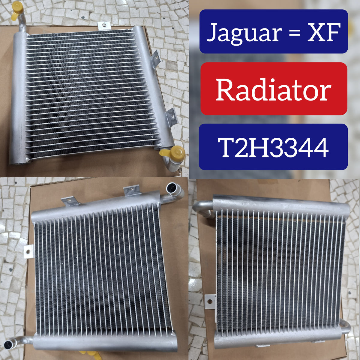 Radiator T2H3344 Compatible With Jaguar XF/XE (2016-2019)
