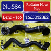 Coolant Hose 1665012882 A1665012882 Compatible With Mercedes Benz W166 Tag No.584