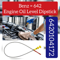 Oil Dipstick 6420104172 Compatible with Mercedes-Benz  GLE-Class (W166) M642