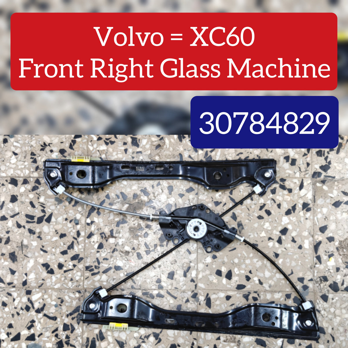 Front Window Regulator right 30784829 Left 30784828 Compatible With Volvo XC60