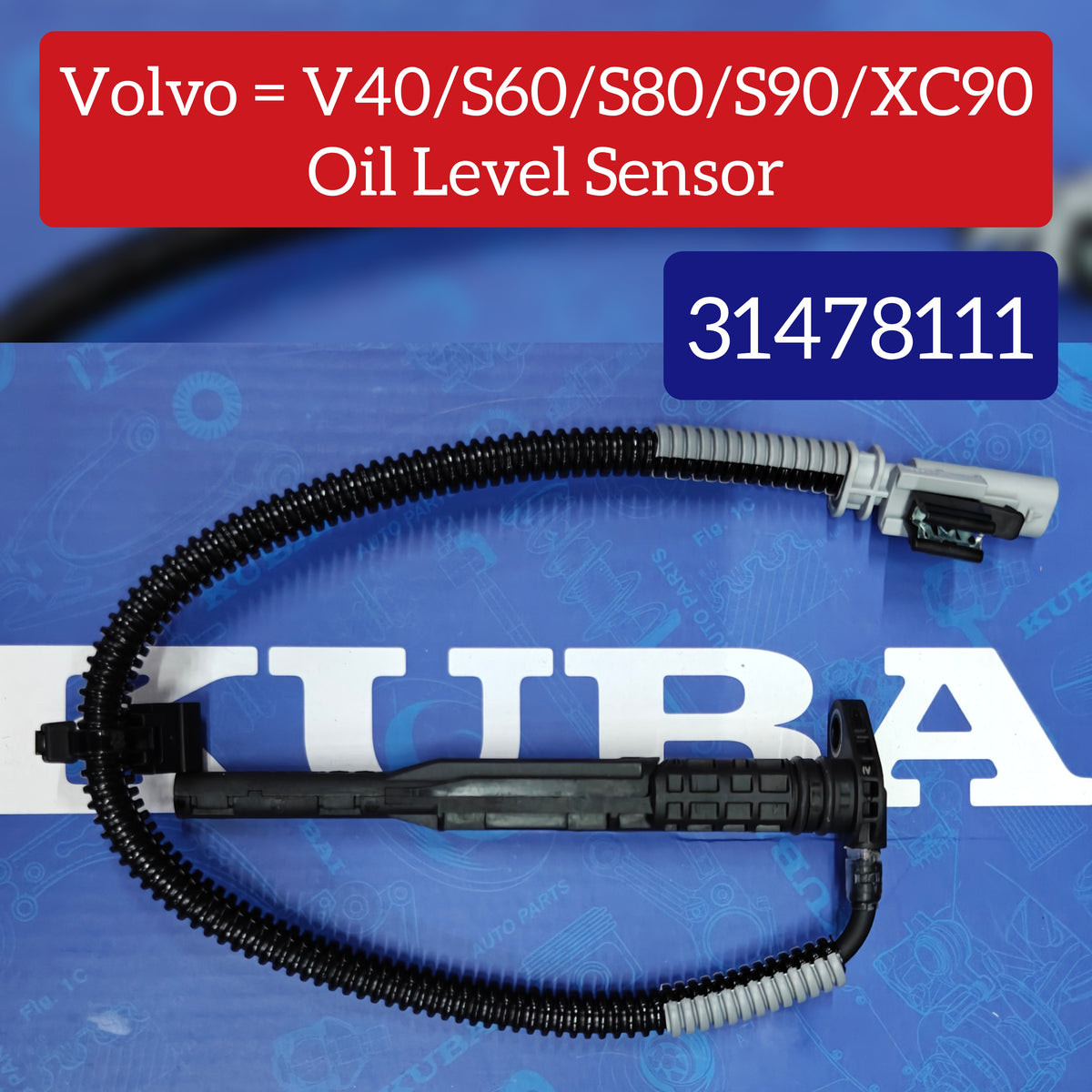 Oil Level Sensor 31478111 Compatible With Volvo S60