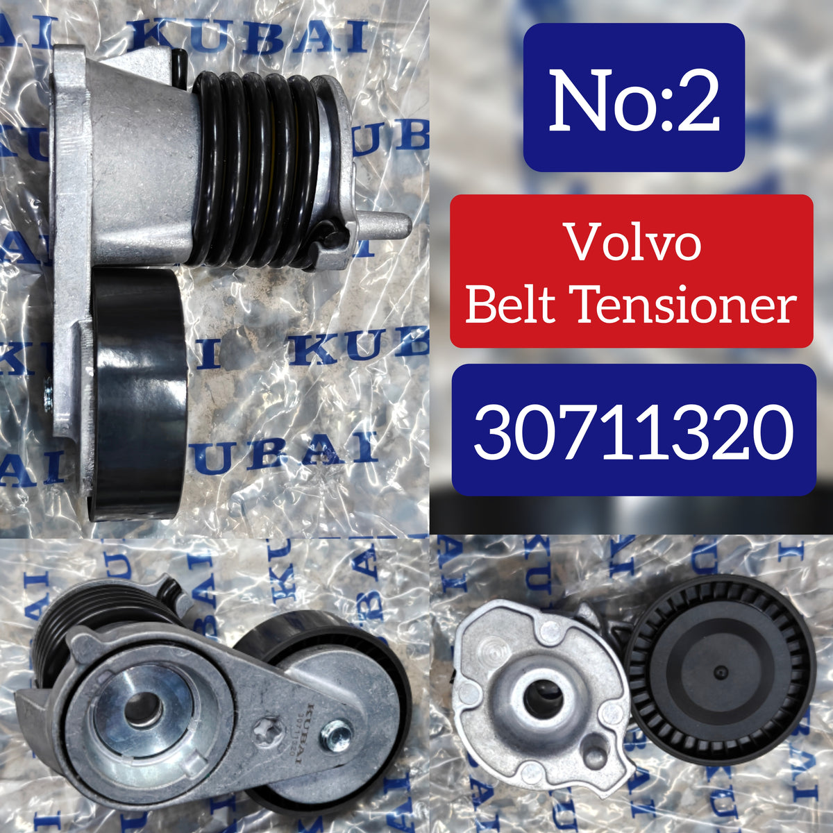 Belt Tensioner Pully 30711320 30650957 30777530 3342138 8692955 Compatible With VOLVO S40 Tag No.2