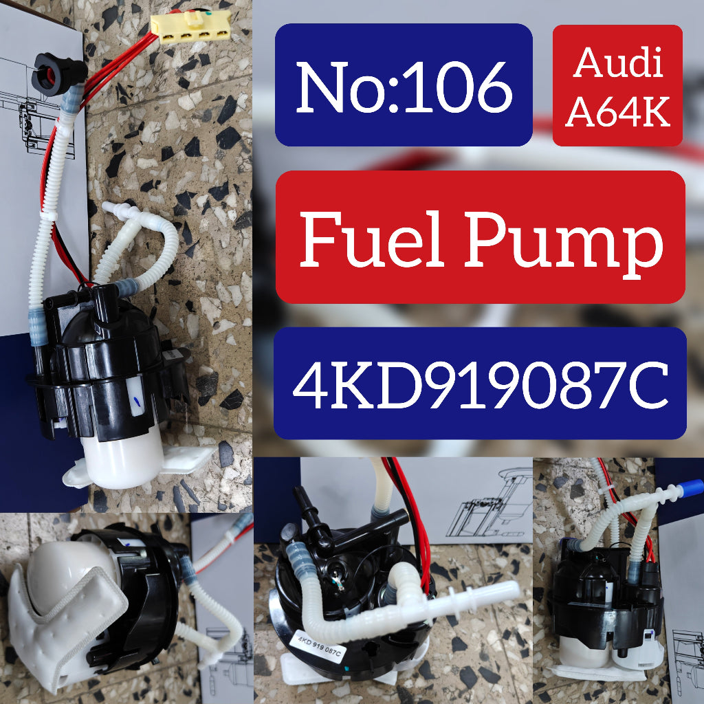 Fuel Pump 4KD919087C 4KD919087B Compatible With Audi A6 4K Tag No.106