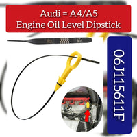 Oil Dipstick 06J115611E 06J115611F 06J115611L Compatible With Audi A4 2009-2017,For Audi A4 Quattro 2009-2017,For Audi A5 Quattro 2010-2017
