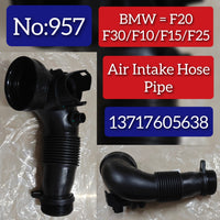 Air Intake Inlet Tube Pipe Hose 13717605638 13717599521 13717605045 Compatible With BMW F18