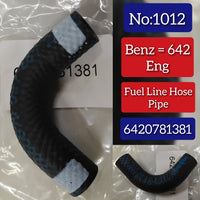 Fuel Line Hose Pipe 6420781381 Compatible With Mercedes Benz M642 Eng Tag No.1012