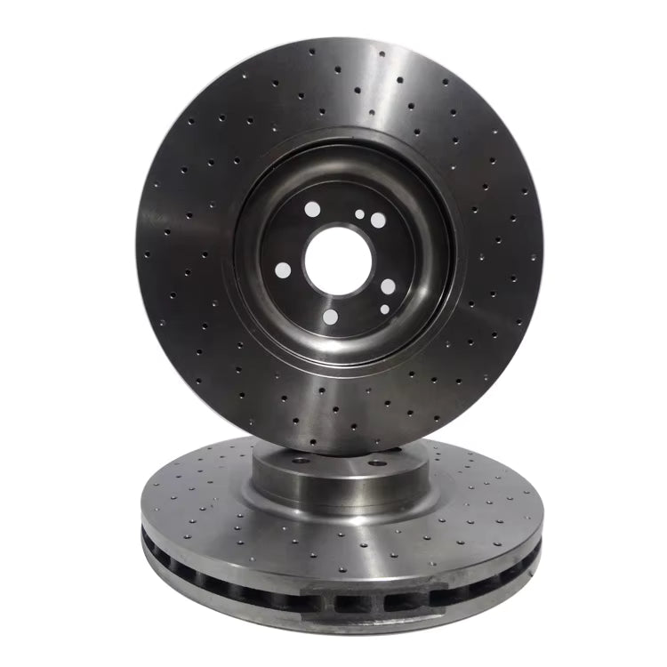 Front Brake Disc Set 2214210812 Compatible With Mercedes Benz W221 W216