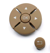 Steering Wheel Buttons (new model) Yellow Left 22182157518490  Right 22182158518490 Compatible With Mercedes Benz S CL Class W221 W216