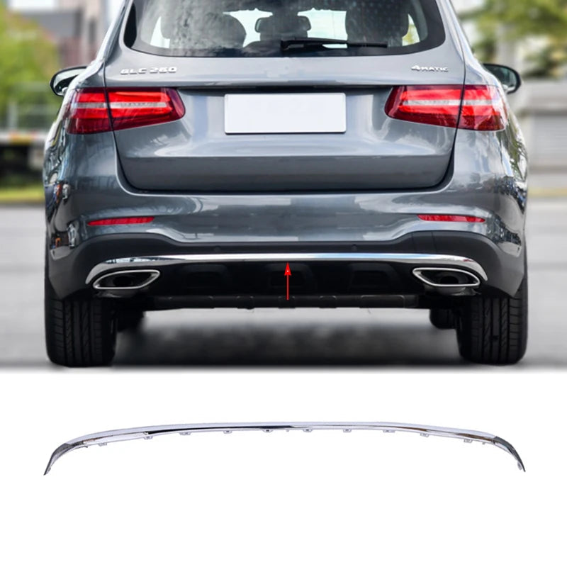 Rear Bumper Chrome A2538851000  2538851000 Compatible With Mercedes Benz X253 (2016-19) Tag NO.300