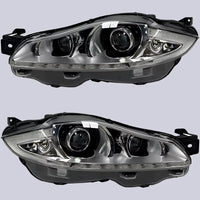 Complete Headlight Assy Left C2D3180 & Right C2D3172 Compatible With Jaguar XJL (2011-2016) Tag No.13