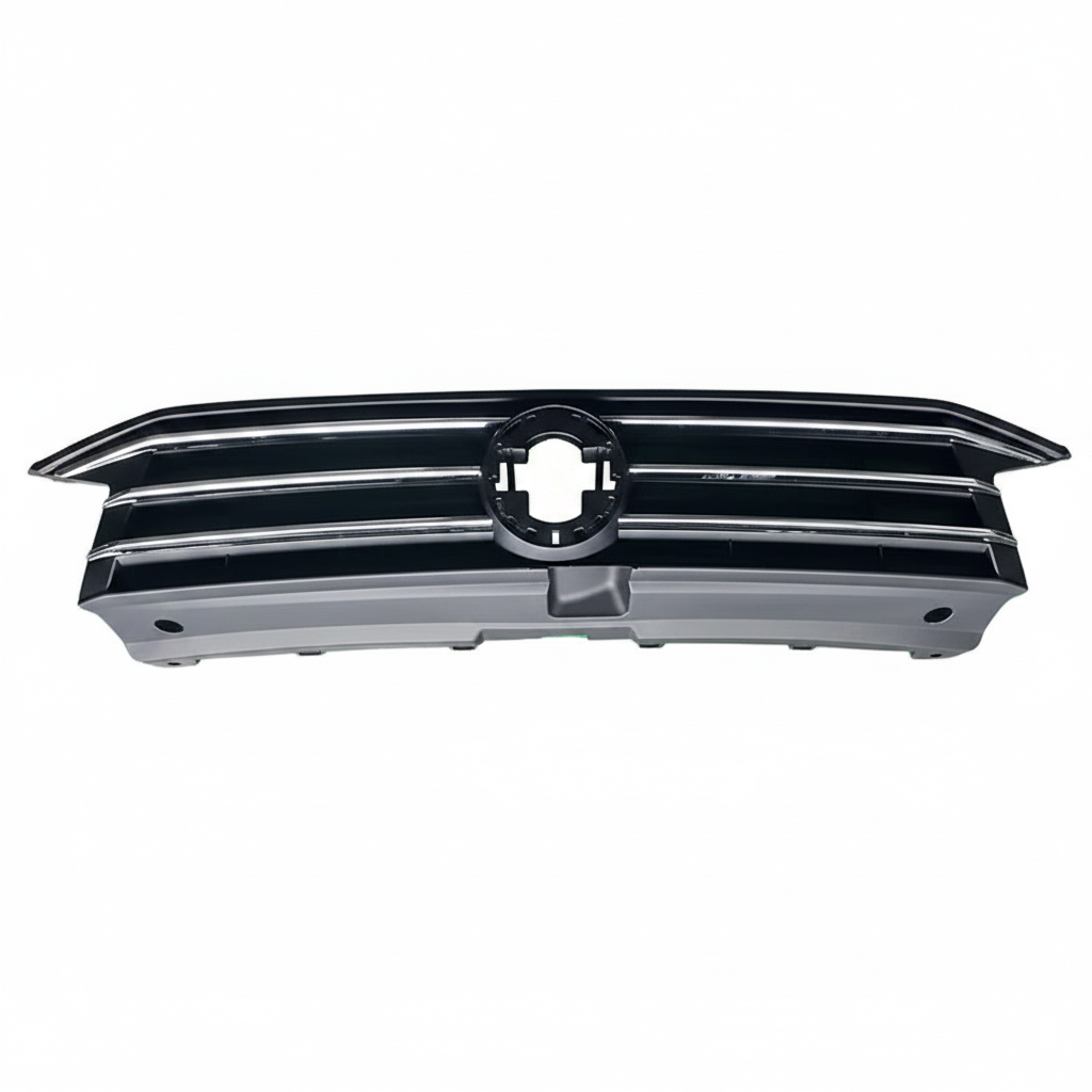 Front Bumper Chrome Grill 6RU853653B Compatible With VOLKSWAGEN VENTO (2015-2018)