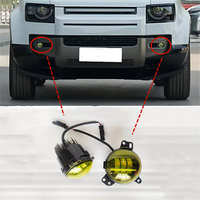 Fog Lamp Set (Yellow) Compatible With Land Rover Defender 5 L663
