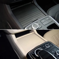 Water Cup Holder Roller Cover Trim Beige 1666803814 Compatible With Mercedes Benz GL-Class W166 & GLE W166 & GLS
