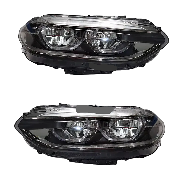 Complete Headlight Set Left 63117466503 & Right 63117466504 Compatible With BMW For 1 Series F52
