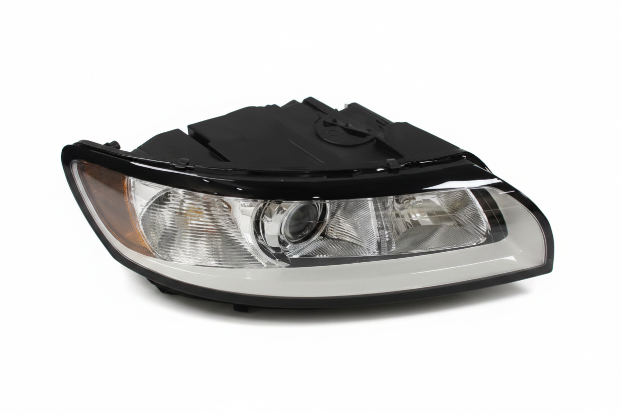 Headlight Left 31335245 & Right 31335246 Compatible With Volvo S40 2004-2007