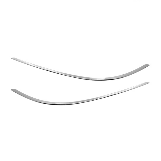 Front Bumper Chrome Left 2048853721 & Right 2048853821 Compatible With MERCEDES-BENZ C-CLASS W204 New Tag No.114