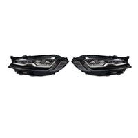 Complete Headlight Assy Left T2H24596 & Right T2H24587 Compatible With Jaguar XF/F Pace (2016-2019) Tag No.01