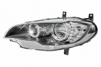 Complete Headlight Assembly (With Directional) Left 63117287013 & Right 63117287014 (Both Side 10 Pin) Compatible With BMW X6 (E71) (2008-2014) Tag No.82