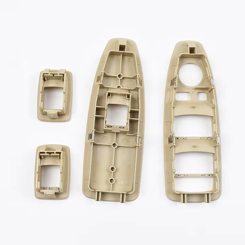Oyster Front Armrest With Window Switch Cover Panel Set 51417289348 51417283837 61319241649 Compatible With BMW 3 Series F30