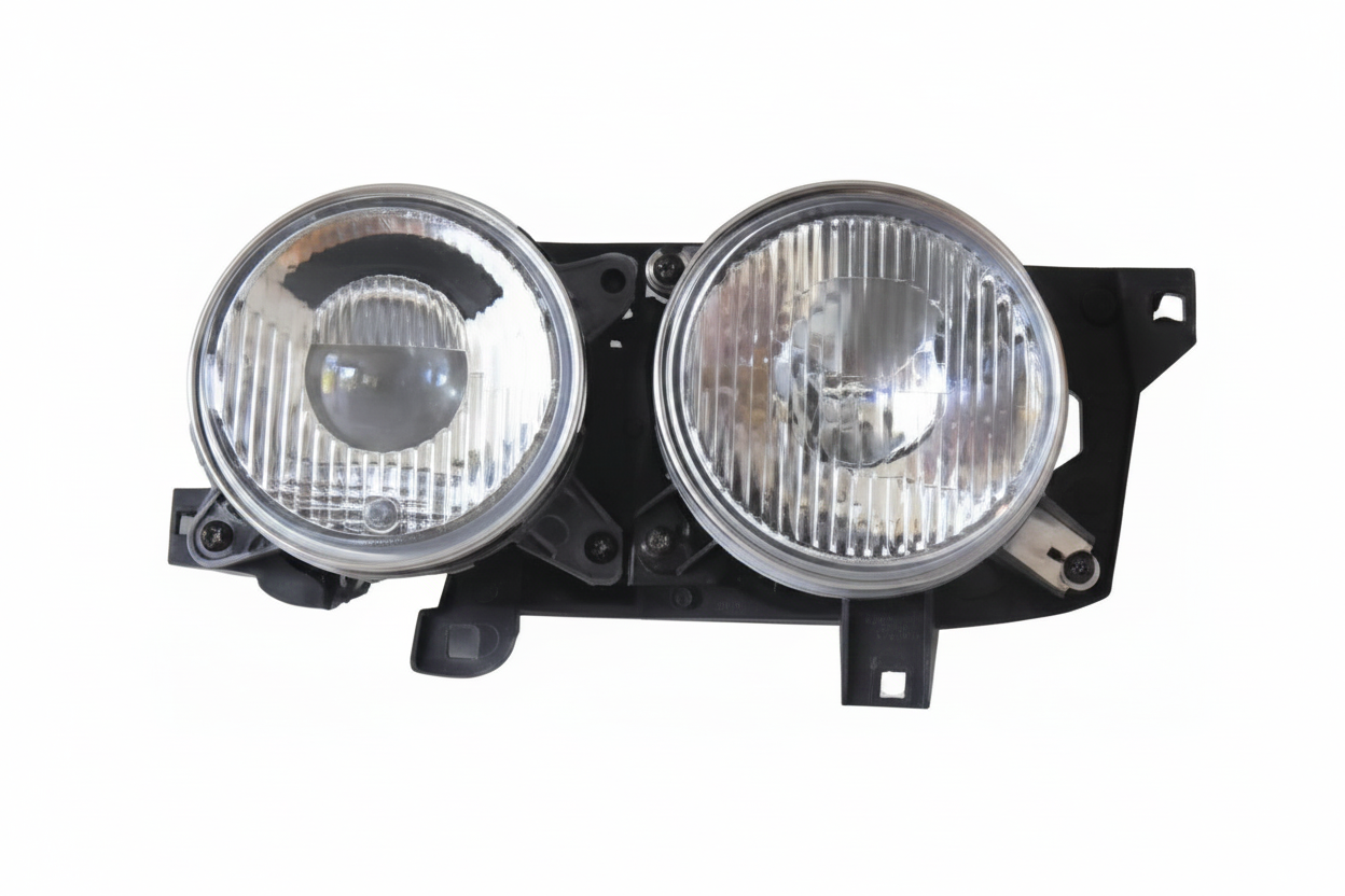 Complete Headlight Assembly Left 32121391597 & Right 32121391598 Compatible With BMW 5 Series E34 (1995-98)