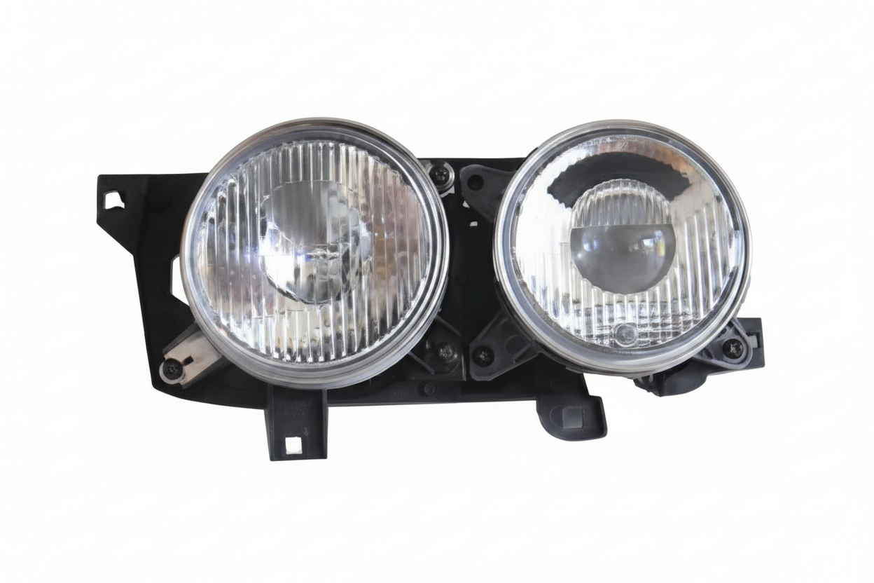 Complete Headlight Assembly Left 32121391597 & Right 32121391598 Compatible With BMW 5 Series E34 (1995-98)
