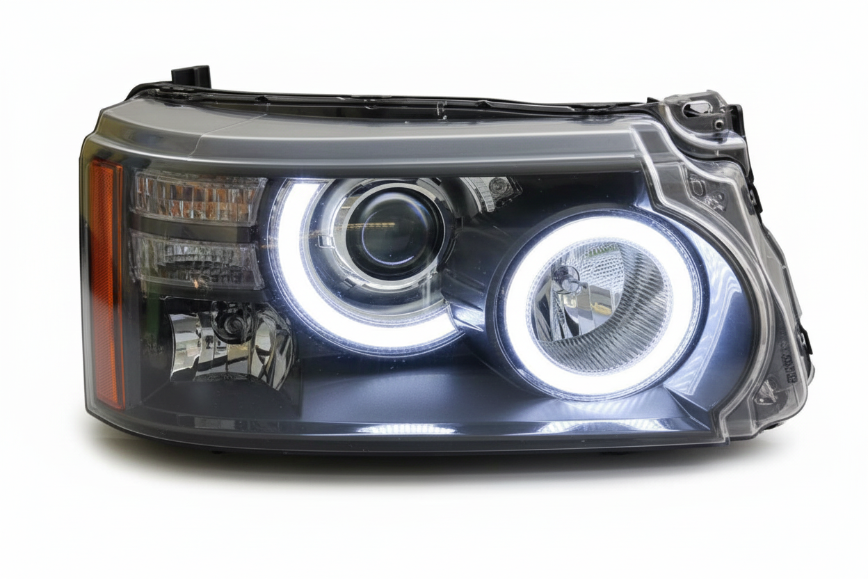 Head Lamp 9 Pins Right LR023551 Left LR023552 Compatible With LAND ROVER SPORT