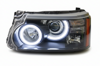 Head Lamp 9 Pins Right LR023551 Left LR023552 Compatible With LAND ROVER SPORT