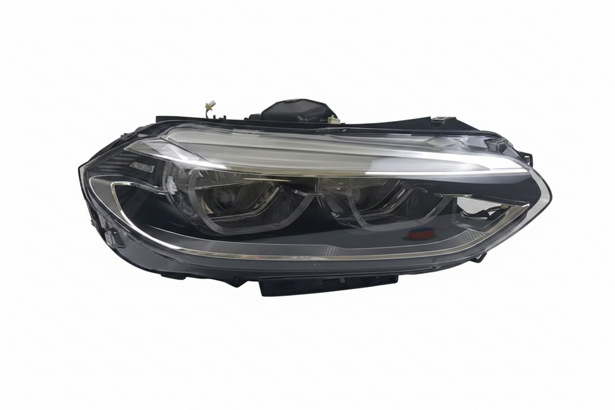 Complete Headlight Set Left 63117466503 & Right 63117466504 Compatible With BMW For 1 Series F52