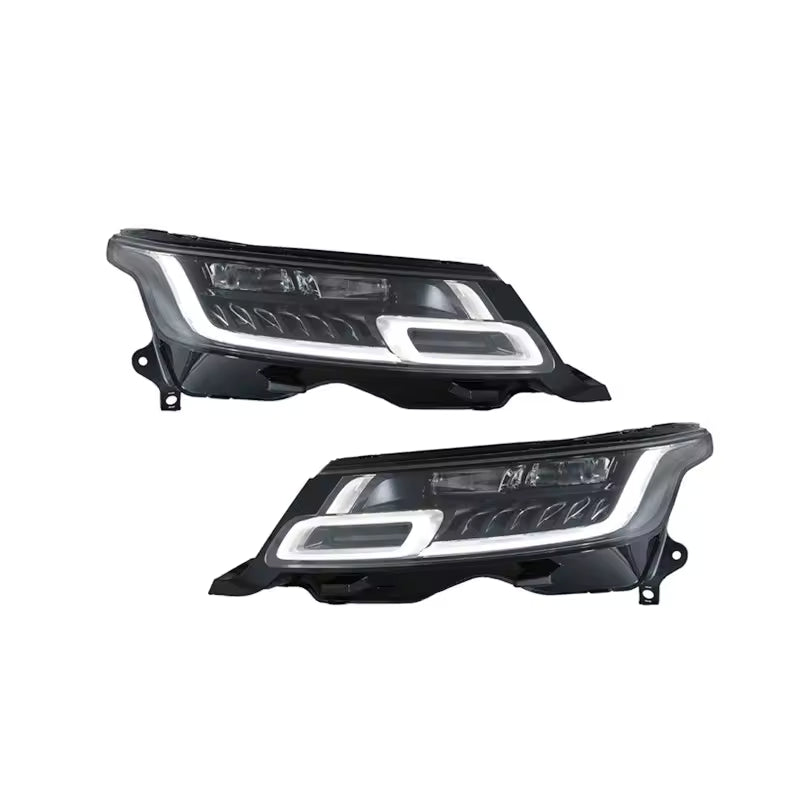 Complete Headlight Assy Set Left LR169902 & Right LR169900 (Both Side 15 Pin) Compatible With Land Rover Range Rover Velar - L560 (2018-2022) Tag No.17