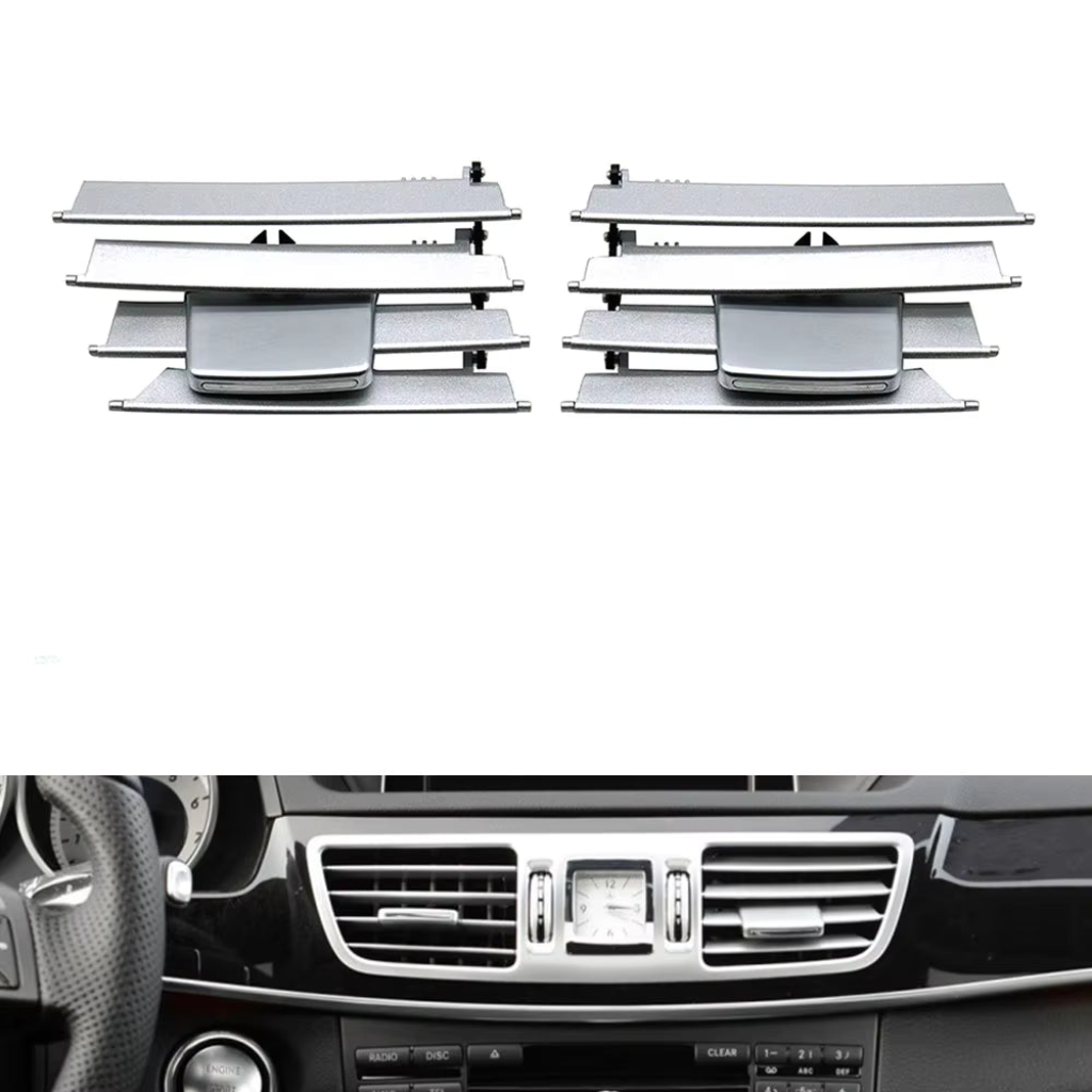 Center AC Conditioner Air Vent Grill Outlet Tab Clip Repair Kit 2128303154 Compatible With MERCEDES BENZ E-CLASS W212 Tag-ACR-14