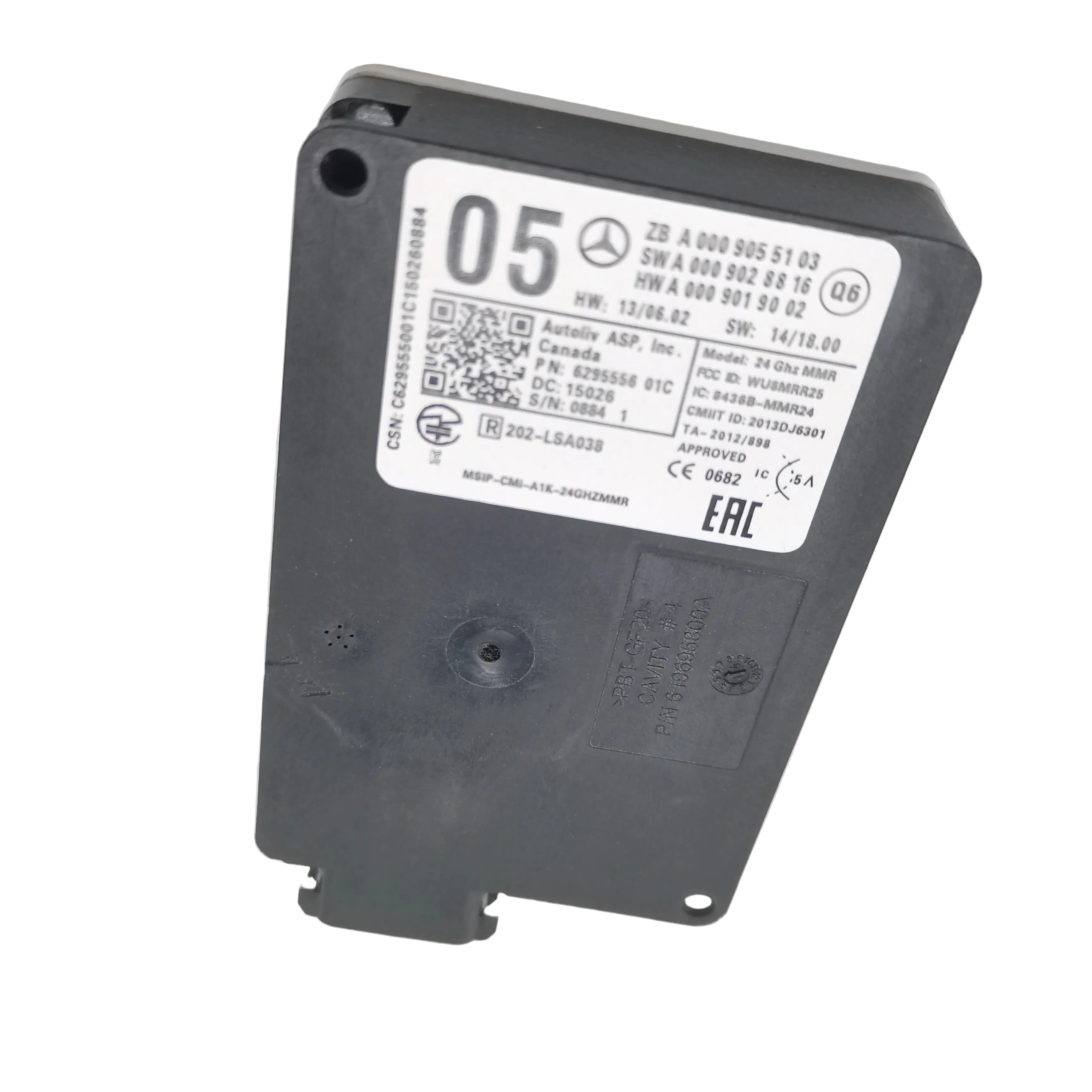 Front Radar Sensor Control Unit Module A0009058406 Compatible With Mercedes Benz W222