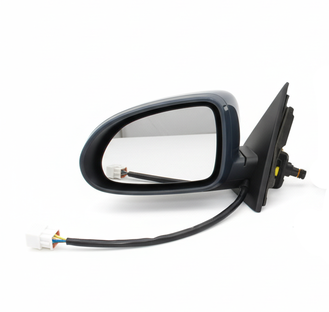 Side Mirror Set Left 6C0857501 & Right 6C0857502 Compatible With Volkswagen polo (2014)