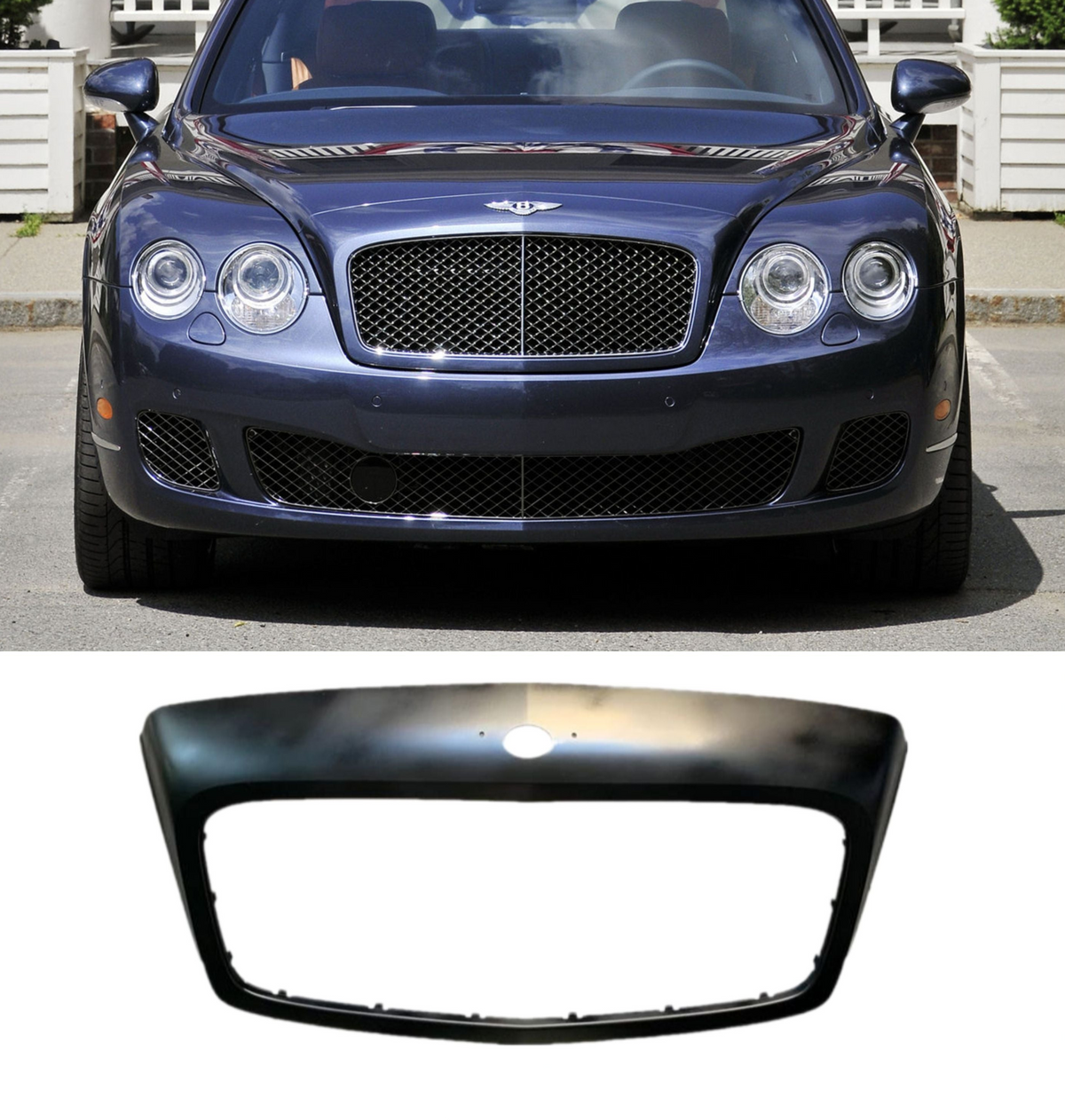 Show Grill Outer Frame 3W0853651 Compatible With Bentley Flying Spur (2009-2012) Tag No.1